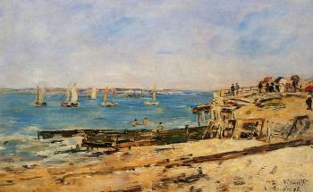 尤金 佈丹 Villerville, the Shore 尤金 佈丹 Villerville, the Shore